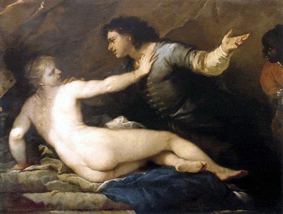 Luca Giordano The Rape of Lucretia oil painting picture